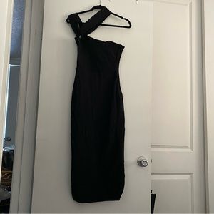 House of CB Black Cut Out Dress